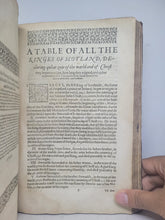 Load image into Gallery viewer, The Lawes and Actes of Parliament, maid be King James the First, and his successours Kinges of Scotland; Bound With; De Verborum Significatione, 1597. First Edition on Scottish Law and Legal Terms