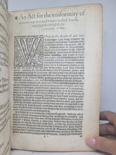 Load image into Gallery viewer, The Booke of Common Prayer; Bound With; The Psalter or Psalmes of Dauid; Bound With; The Whole Booke of Psalmes Collected into Englishe Meter, 1566/1567. Exceptionally Rare Collection of Early Prayer Books, Only Four Recorded Copies. Annotated