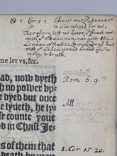 Load image into Gallery viewer, The Booke of Common Prayer; Bound With; The Psalter or Psalmes of Dauid; Bound With; The Whole Booke of Psalmes Collected into Englishe Meter, 1566/1567. Exceptionally Rare Collection of Early Prayer Books, Only Four Recorded Copies. Annotated