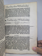 Load image into Gallery viewer, The Booke of Common Prayer; Bound With; The Psalter or Psalmes of Dauid; Bound With; The Whole Booke of Psalmes Collected into Englishe Meter, 1566/1567. Exceptionally Rare Collection of Early Prayer Books, Only Four Recorded Copies. Annotated