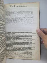 Load image into Gallery viewer, The Booke of Common Prayer; Bound With; The Psalter or Psalmes of Dauid; Bound With; The Whole Booke of Psalmes Collected into Englishe Meter, 1566/1567. Exceptionally Rare Collection of Early Prayer Books, Only Four Recorded Copies. Annotated