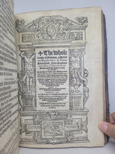 Load image into Gallery viewer, The Booke of Common Prayer; Bound With; The Psalter or Psalmes of Dauid; Bound With; The Whole Booke of Psalmes Collected into Englishe Meter, 1566/1567. Exceptionally Rare Collection of Early Prayer Books, Only Four Recorded Copies. Annotated