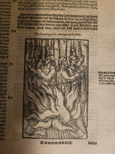 Load image into Gallery viewer, Actes and Monuments of Matters Most Speciall and Memorable, Happening in the Church, with an Universall History of the Same, 1596-97. The Fifth Edition of Foxe’s Great Book of Martyrs