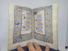 Load image into Gallery viewer, Book of Hours Calendar, Use of Paris, Circa 1450. Extravagantly Illuminated Manuscript on Vellum from France, By the Circle of the Master of Jean Rolin II, With Full Borders