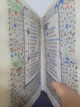 Load image into Gallery viewer, Book of Hours Calendar, Use of Paris, Circa 1450. Extravagantly Illuminated Manuscript on Vellum from France, By the Circle of the Master of Jean Rolin II, With Full Borders