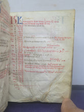 Load image into Gallery viewer, The von Wolkenstein Breviary, 1499. Franciscan Use. Illuminated Manuscript on Parchment from Italy, Ferrara. With 12 Historiated Initials, 25 Illuminated Initials, and Several Large Borders