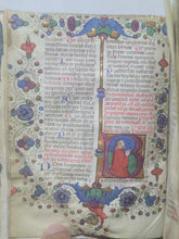 Load image into Gallery viewer, The von Wolkenstein Breviary, 1499. Franciscan Use. Illuminated Manuscript on Parchment from Italy, Ferrara. With 12 Historiated Initials, 25 Illuminated Initials, and Several Large Borders
