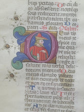 Load image into Gallery viewer, The von Wolkenstein Breviary, 1499. Franciscan Use. Illuminated Manuscript on Parchment from Italy, Ferrara. With 12 Historiated Initials, 25 Illuminated Initials, and Several Large Borders