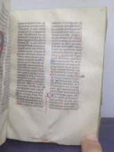 Load image into Gallery viewer, The von Wolkenstein Breviary, 1499. Franciscan Use. Illuminated Manuscript on Parchment from Italy, Ferrara. With 12 Historiated Initials, 25 Illuminated Initials, and Several Large Borders