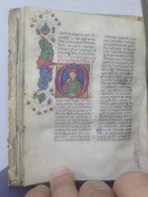 Load image into Gallery viewer, The von Wolkenstein Breviary, 1499. Franciscan Use. Illuminated Manuscript on Parchment from Italy, Ferrara. With 12 Historiated Initials, 25 Illuminated Initials, and Several Large Borders