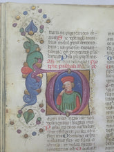 Load image into Gallery viewer, The von Wolkenstein Breviary, 1499. Franciscan Use. Illuminated Manuscript on Parchment from Italy, Ferrara. With 12 Historiated Initials, 25 Illuminated Initials, and Several Large Borders