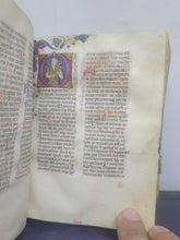 Load image into Gallery viewer, The von Wolkenstein Breviary, 1499. Franciscan Use. Illuminated Manuscript on Parchment from Italy, Ferrara. With 12 Historiated Initials, 25 Illuminated Initials, and Several Large Borders