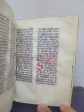 Load image into Gallery viewer, The von Wolkenstein Breviary, 1499. Franciscan Use. Illuminated Manuscript on Parchment from Italy, Ferrara. With 12 Historiated Initials, 25 Illuminated Initials, and Several Large Borders