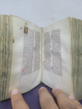 Load image into Gallery viewer, The von Wolkenstein Breviary, 1499. Franciscan Use. Illuminated Manuscript on Parchment from Italy, Ferrara. With 12 Historiated Initials, 25 Illuminated Initials, and Several Large Borders