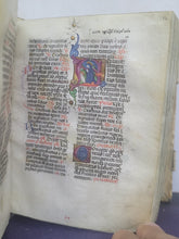 Load image into Gallery viewer, The von Wolkenstein Breviary, 1499. Franciscan Use. Illuminated Manuscript on Parchment from Italy, Ferrara. With 12 Historiated Initials, 25 Illuminated Initials, and Several Large Borders