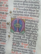 Load image into Gallery viewer, The von Wolkenstein Breviary, 1499. Franciscan Use. Illuminated Manuscript on Parchment from Italy, Ferrara. With 12 Historiated Initials, 25 Illuminated Initials, and Several Large Borders