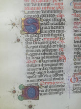 Load image into Gallery viewer, The von Wolkenstein Breviary, 1499. Franciscan Use. Illuminated Manuscript on Parchment from Italy, Ferrara. With 12 Historiated Initials, 25 Illuminated Initials, and Several Large Borders