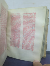 Load image into Gallery viewer, The von Wolkenstein Breviary, 1499. Franciscan Use. Illuminated Manuscript on Parchment from Italy, Ferrara. With 12 Historiated Initials, 25 Illuminated Initials, and Several Large Borders