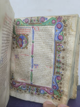 Load image into Gallery viewer, The von Wolkenstein Breviary, 1499. Franciscan Use. Illuminated Manuscript on Parchment from Italy, Ferrara. With 12 Historiated Initials, 25 Illuminated Initials, and Several Large Borders