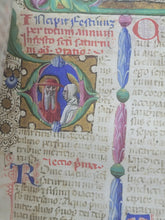 Load image into Gallery viewer, The von Wolkenstein Breviary, 1499. Franciscan Use. Illuminated Manuscript on Parchment from Italy, Ferrara. With 12 Historiated Initials, 25 Illuminated Initials, and Several Large Borders