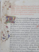 Load image into Gallery viewer, Confessionale sive Interrogatorium; Bound With; Interrogationes faciende infirmo morienti, 1474. Rare at Auction, and Nicely Illuminated, in Early Paper Wraps. Rare at Auction