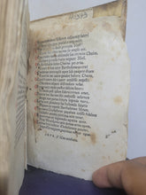Load image into Gallery viewer, Confessionale sive Interrogatorium; Bound With; Interrogationes faciende infirmo morienti, 1474. Rare at Auction, and Nicely Illuminated, in Early Paper Wraps. Rare at Auction