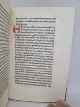 Load image into Gallery viewer, Epistola ad Cyrillum de magnificentiis Hieronymi; With; Epistola ad Augustinum de miraculis Hieronymi; With; Epistola ad Susannam lapsam et ad Heliodorum, Circa 1470. Early Trio of Tracts with Pseudo Attributions
