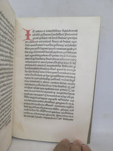 Load image into Gallery viewer, Epistola ad Cyrillum de magnificentiis Hieronymi; With; Epistola ad Augustinum de miraculis Hieronymi; With; Epistola ad Susannam lapsam et ad Heliodorum, Circa 1470. Early Trio of Tracts with Pseudo Attributions