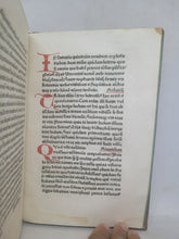 Load image into Gallery viewer, Epistola ad Cyrillum de magnificentiis Hieronymi; With; Epistola ad Augustinum de miraculis Hieronymi; With; Epistola ad Susannam lapsam et ad Heliodorum, Circa 1470. Early Trio of Tracts with Pseudo Attributions