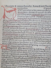Load image into Gallery viewer, Polyhistor, sive De mirabilibus Mundi, sive Collectanea rerum memorabilium, 1493. Wonders of the World, with Early Annotations at the Beginning