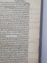 Load image into Gallery viewer, Polyhistor, sive De mirabilibus Mundi, sive Collectanea rerum memorabilium, 1493. Wonders of the World, with Early Annotations at the Beginning