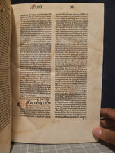 Load image into Gallery viewer, Opuscula, 1489. The Collected Short Works of Saint Augustine, Including his Famed Confessions and Meditations, all Rubricated, and Heavily Annotated Throughout