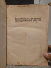 Load image into Gallery viewer, Legenda Aurea, 1496. Sparsely Annotated and Nicely Rubricated