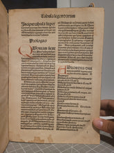 Load image into Gallery viewer, Legenda Aurea, 1496. Sparsely Annotated and Nicely Rubricated