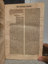 Load image into Gallery viewer, Legenda Aurea, 1496. Sparsely Annotated and Nicely Rubricated