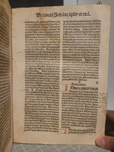 Load image into Gallery viewer, Legenda Aurea, 1496. Sparsely Annotated and Nicely Rubricated