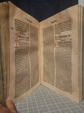 Load image into Gallery viewer, Legenda Aurea, 1496. Sparsely Annotated and Nicely Rubricated