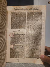 Load image into Gallery viewer, Legenda Aurea, 1496. Sparsely Annotated and Nicely Rubricated