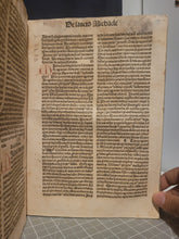 Load image into Gallery viewer, Legenda Aurea, 1496. Sparsely Annotated and Nicely Rubricated