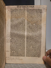 Load image into Gallery viewer, Legenda Aurea, 1496. Sparsely Annotated and Nicely Rubricated