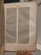 Load image into Gallery viewer, Sermones Thesauri Novi de Tempore, 1484. With a Beautiful, Ornate, Initial