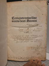 Load image into Gallery viewer, Summa theologica, 1496. Part III of V