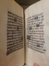 Load image into Gallery viewer, ***RESERVED*** Book of Hours, Circa 1450. Use of Paris, France. Illuminated Manuscript on Vellum, 11 Damaged Full-Page Miniatures with Full Borders, and Two Historiated Initials