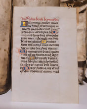 Load image into Gallery viewer, Two Leaves From a Book of Hours, Reserved for Client