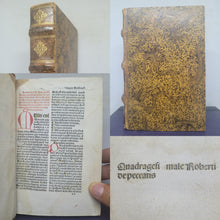 Load image into Gallery viewer, Sermones Quadragesimales de Peccatis, 1488. Sparsely Annotated, Scarce, Incunable