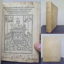 Load image into Gallery viewer, Sermones de tempore et de sanctis et Quadragesimales, 1500. Part 2 of 4