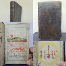 Load image into Gallery viewer, Morgen-Gebeth. German Manuscript Book of Prayer, Circa 1800. Enhanced with Colorful Headers and Full-Page Illustrations