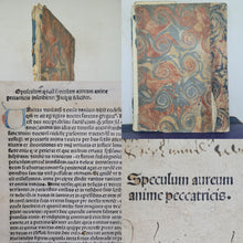 Load image into Gallery viewer, Speculum Animae Peccatricis, about 1486-1488. Extremely Scarce and Rubricated edition of this Popular Ascetic Work