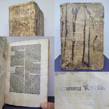 Load image into Gallery viewer, Summa Casuum Conscientiae. Sixtus IV: Bulla "Etsi dominici gregis" 30 Dec. 1479. Rubricae iuris civilis et canonici (Summa rosella), 1495. One of the Most Famous 15th Century Confessor Manuals