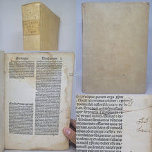 Load image into Gallery viewer, Vitae Sanctorum Patrum, Sive Vitas Patrum. Add: De Laude et Effectu Virtutum. Pseudo- Macarius: Epistola ad monachos, 1483. With Some Handwritten Marginalia
